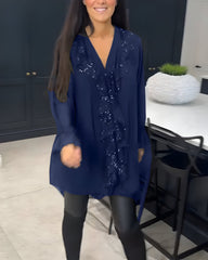 Skylar™ | Elegant Blouse with Ruffles