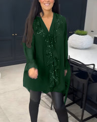 Skylar™ | Elegant Blouse with Ruffles