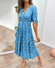 Victoire™ | Elegant Dress with Dots