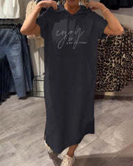 Mélina™ | Soft hoodie dress
