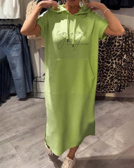 Mélina™ | Soft hoodie dress
