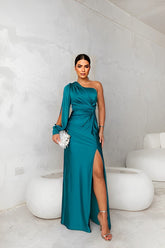 Colette™ | Elegant One-Shoulder Dress
