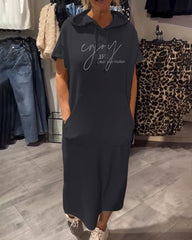 Mélina™ | Soft hoodie dress