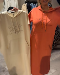 Mélina™ | Soft hoodie dress
