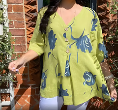 NOËLLE™ | Spring Blouse with V-Neck