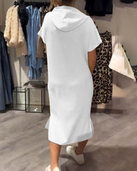 Mélina™ | Soft hoodie dress