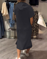 Mélina™ | Soft hoodie dress