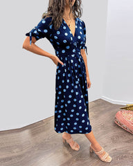 Victoire™ | Elegant Dress with Dots