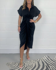 Juliette™ | Elegant Pleated Dress