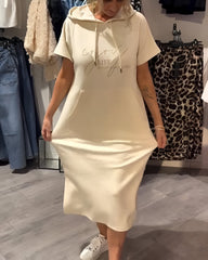 Mélina™ | Soft hoodie dress