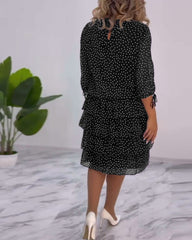 Cléa™ | Layered Polka Dot Dress