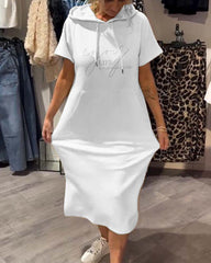 Mélina™ | Soft hoodie dress