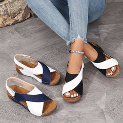 Inclivara | Comfort & Support Sandals with Heels