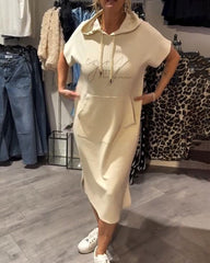 Mélina™ | Soft hoodie dress