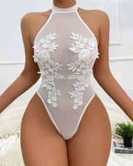 Lara™ | Body and embroidered tulle