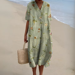 Nicole™ | Summer Dress with Flowers