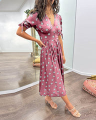 Victoire™ | Elegant Dress with Dots