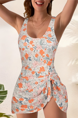 Noëlla™ | Elegant Swimdress with Bow Detail and Tummy Control