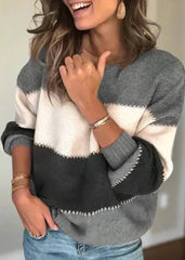 NOËLLE™ | Soft Striped Sweater