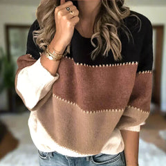 NOËLLE™ | Soft Striped Sweater