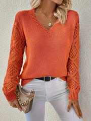 NOËLLE™ | Casual V-neck Sweater