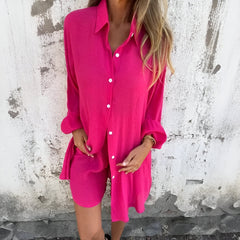 Sora™ | Effortless Blouse & Shorts Set