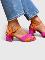 Devynne | Elegant Comfort Sandals with Heel