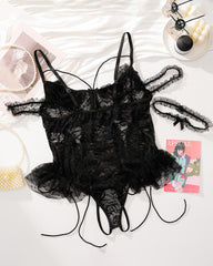 Camille™ | Lace Bodysuit Plus Sizes