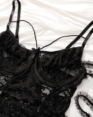 Camille™ | Lace Bodysuit Plus Sizes