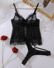 Rosa™ | Set Top in Sensual Mesh & Slip