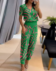 NOËLLE™ | Fashionable Two-Piece Set