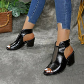 Valeria | Roman Sandals with Open Heel