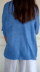 Anna™ | Airy Knit Top with V-Neck