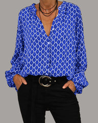 Elvira™ | Elegant Blouse with V-Neck