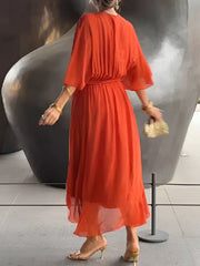 Juliette™ | Flowing Dress with V-Neck