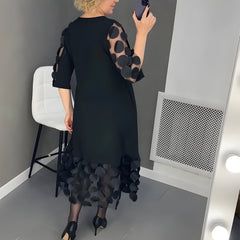 Sarah™ | Midi Dress with Elegant Details