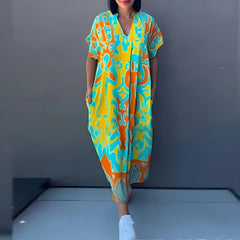 Camille™ | Colorful Maxi Dress
