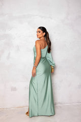 Colette™ | Elegant One-Shoulder Dress