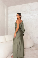 Colette™ | Elegant One-Shoulder Dress