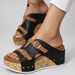 Maëva | Elegant Comfort Sandals with Platform
