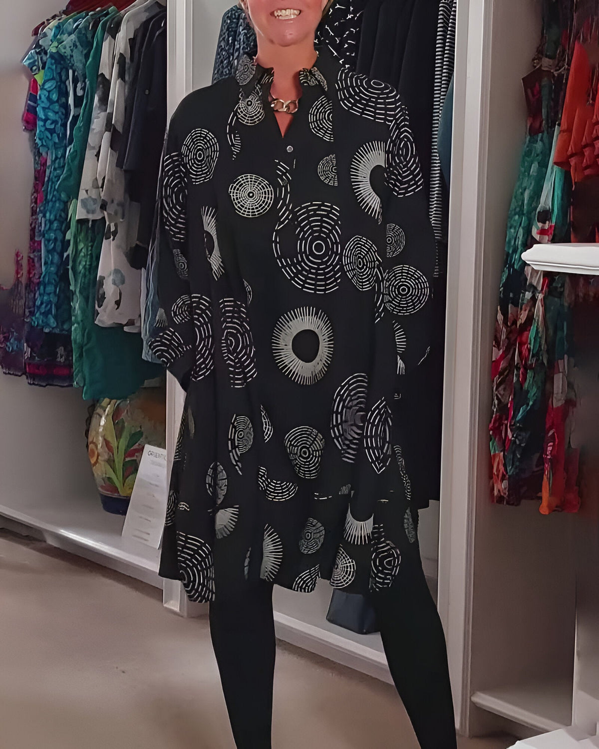 Véra™ | Geometric Dress