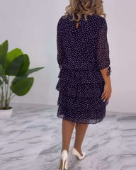 Cléa™ | Layered Polka Dot Dress