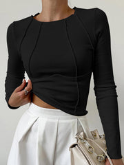 NOËLLE™ | Fitted Long Sleeve Top