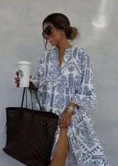 Idalina™ | Trendy Print Dress