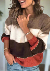 NOËLLE™ | Soft Striped Sweater