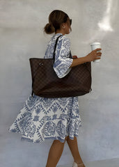 Idalina™ | Trendy Print Dress