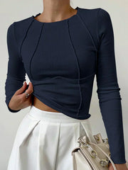 NOËLLE™ | Fitted Long Sleeve Top