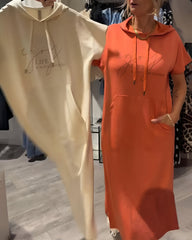 Mélina™ | Soft hoodie dress