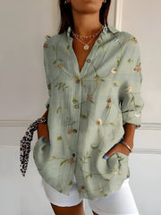 Malou™ | Floral Blouse with Buttons
