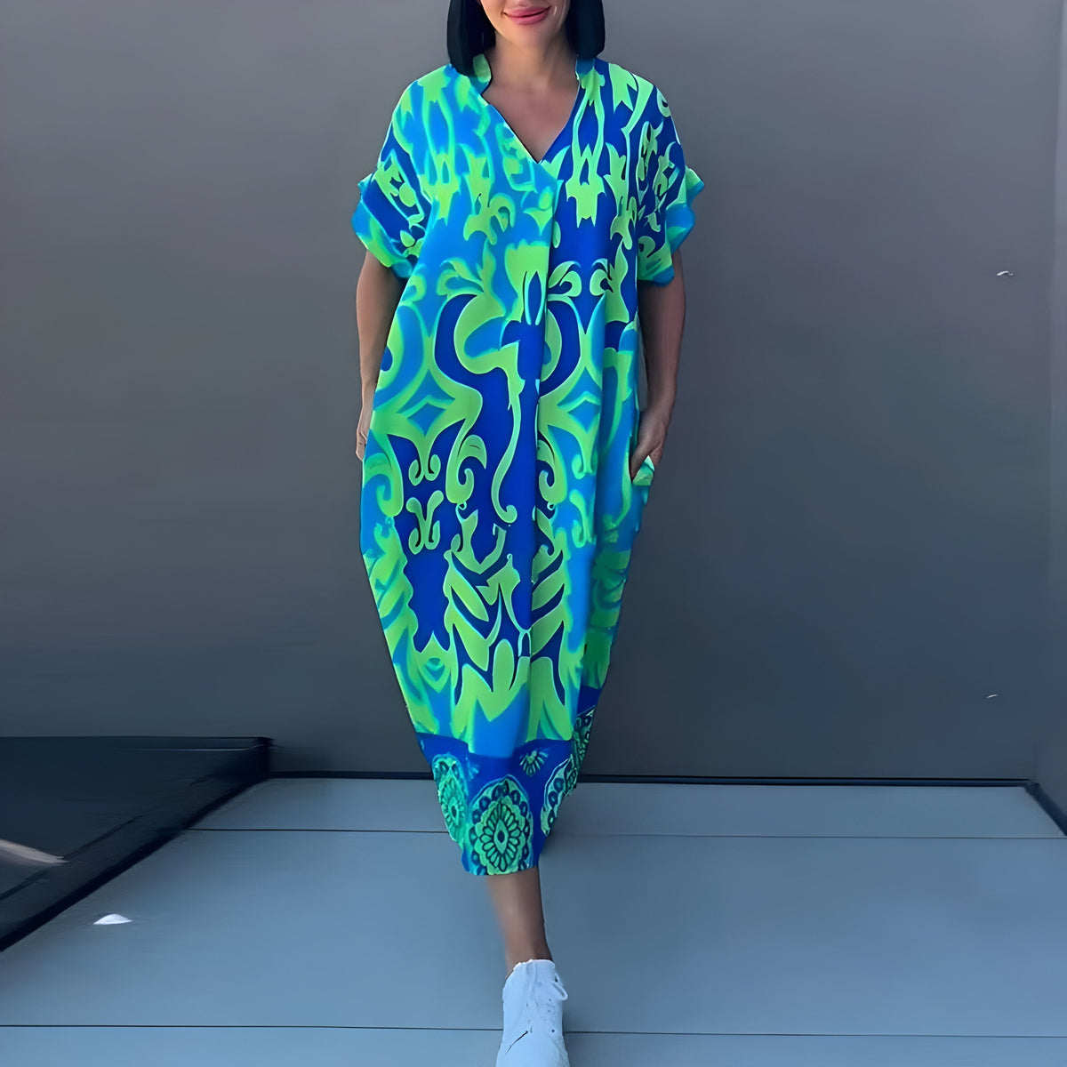 Camille™ | Colorful Maxi Dress